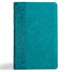 CSB Thinline Bible, Teal Leathertouch CSB Thinline Bible, Teal Leathertouch