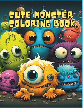 Cute Monster Coloring Book