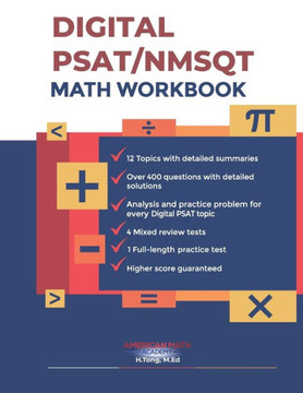 Digital Psat/NMSQT Math Workbook: ""Digital PSAT Math Mastery The Ultimate Study Guide Prep Plus""