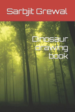 Dinosaur drawing book