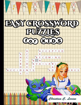 Easy Crossword Puzzles for Kids: Challenging Puzzle Book