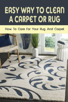 Easy Way To Clean A Carpet Or Rug: How To Care For Your Rug And Carpet: Carpet Cleaning Hacks