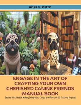 Engage in the Art of Crafting Your Own Cherished Canine Friends Manual Book: Explore the World of Making Dalmatians, Corgis, and More with 10 Touching