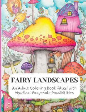 Fairyland Landscapes: An Adult Coloring Book of Enchanting Landscapes