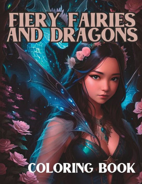 Fiery Fairies and Dragons Coloring Book