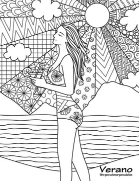 Verano Libro Para Colorear Para Adultos 1