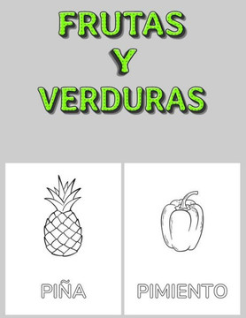 Frutas Y Verduras: de 0 a 8 Años