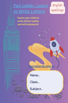 Funny Letter: Learning to Write Letters