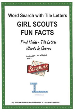 Girl Scouts Fun Facts Word Search with Tile Letters