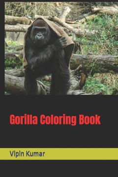 Gorilla Coloring Book