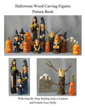 Halloween Wood Carving Figures