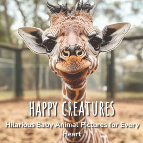 Happy Creatures - Hilarious Baby Animal Pictures for Every Heart: Joyful Baby Animals: A Humorous Picture Book for Adults and Seniors