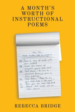 A Month's Worth Of Instructional Poems A Month's Worth Of Instructional Poems