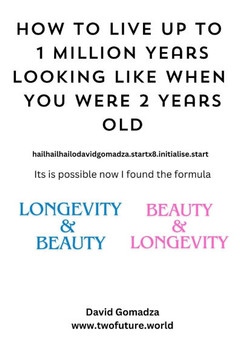 How To Live Up To 1 Million Years Looking Like When You Were 2 Years Old: hailhailhailodavidgomadza.startx8.initialise.start