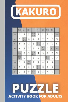 Karuko Puzzle Activity Book for Adults