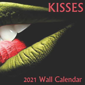 Kisses 2021 wall calendar 8.5X8.5 finish glossy: Kisses 2021 wall calendar