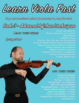 Learn Viola Fast Book 3: Easy and practical method for learning to play the viola
