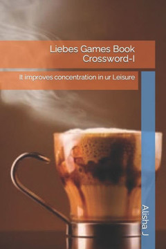 Liebes Games Book Crossword-I: It improves concentration in ur Leisure