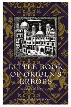 Little Book of Origen's Error Little Book of Origen's Error