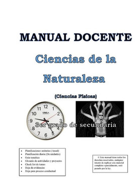 Manual docente: 3ero de secundaria
