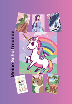 Meine Schulfreunde: Mixed Einhorn Edition