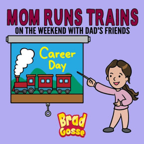 Mom Runs Trains: On the weekend with dad's friends