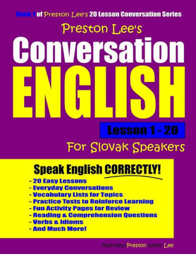 Preston Lee'S Conversation English For Slovak Speakers Lesson 1 - 20
