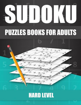 Sudoku for Adults: Hard Sudokus puzzles book for adults With Full Solutions