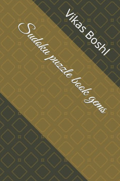 Sudoku puzzle book gems
