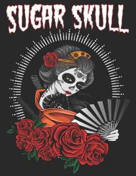 Sugar Skull: Día de Los Muertos Adult Coloring Book Stress Relief
