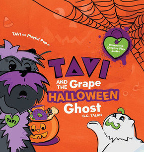Tavi And The Grape Halloween Ghost