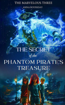 The Secret of the Phantom Pirate's Treasure: The Marvelous Three (Book 1) - Pirate Book for Kids