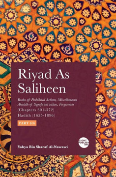 Riyad As Saliheen: Part 6 Riyad As Saliheen: Part 6