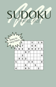 Travel Size 150+ Sudoku Puzzles for Adults