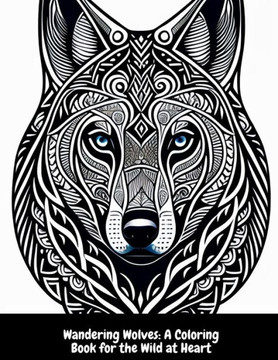 Wandering Wolves: A Coloring Book for the Wild at Heart