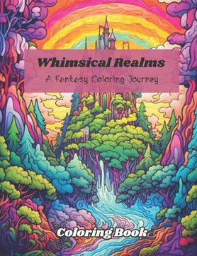 Whimsical Realms: A Fantasy Coloring Journey
