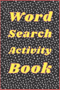 Word search activity book: puzzle book