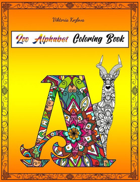 Zoo Alphabet: Coloring Book