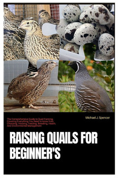 Raising Quails for Beginner's: The Comprehensive Guide to Quail Farming, Covering Everything You Need to Know from Choosing, Housing, Feeding, Breedi