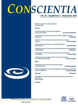 Revue Conscientia: Vol. 25 ? Supplément 1 ? Septembre ? 202 Revue Conscientia: Vol. 25 ? Supplément 1 ? Septembre ? 202