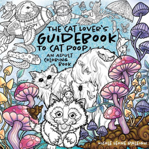 The Cat Lover's Guidebook To Cat Poop: An Adult Coloring Book - Large Print