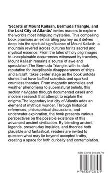 Secrets of Mount Kailash, Bermuda Triangle and the Lost City of Atlantis