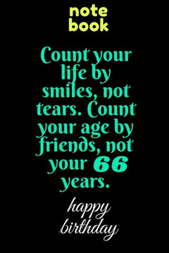 hapy birthday: note book