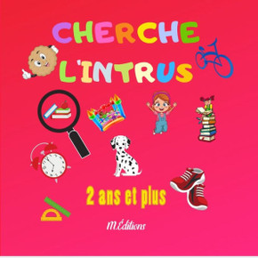 Cherche l'intrus: Livre de jeu amusant pour enfants retrouver l'intrus d? 2 ans observation cadeaux id?l pour tout petit 50 pages avec