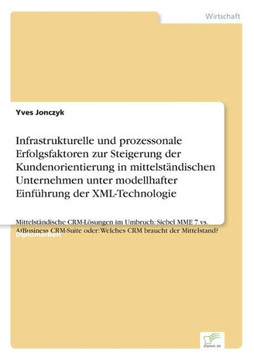 Infrastrukturelle und prozessonale Erfolgsfaktoren zur Steigerung der Kundenorientierung in mittelständischen Unternehmen unter modellhafter Einführun