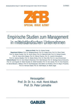 Empirische Studien Zum Management in Mittelständischen Unternehmen
