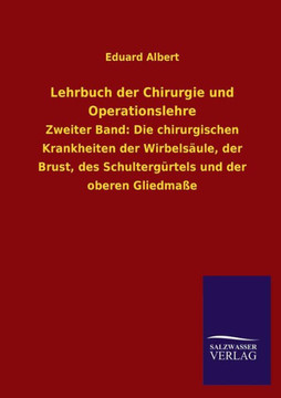 Lehrbuch Der Chirurgie Und Operationslehre Lehrbuch Der Chirurgie Und Operationslehre