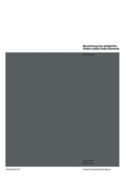 Berechnung Starr-Plastischer Platten Mittels Finiter Elemente