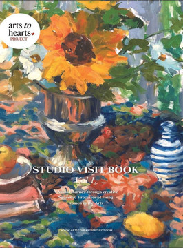 Studio Visit Book Vol 1: A Visual Journey through Creative Spaces & Processes of Rising Women in the Arts.