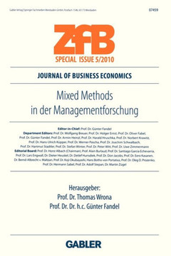 Mixed Methods in Der Managementforschung Mixed Methods in Der Managementforschung